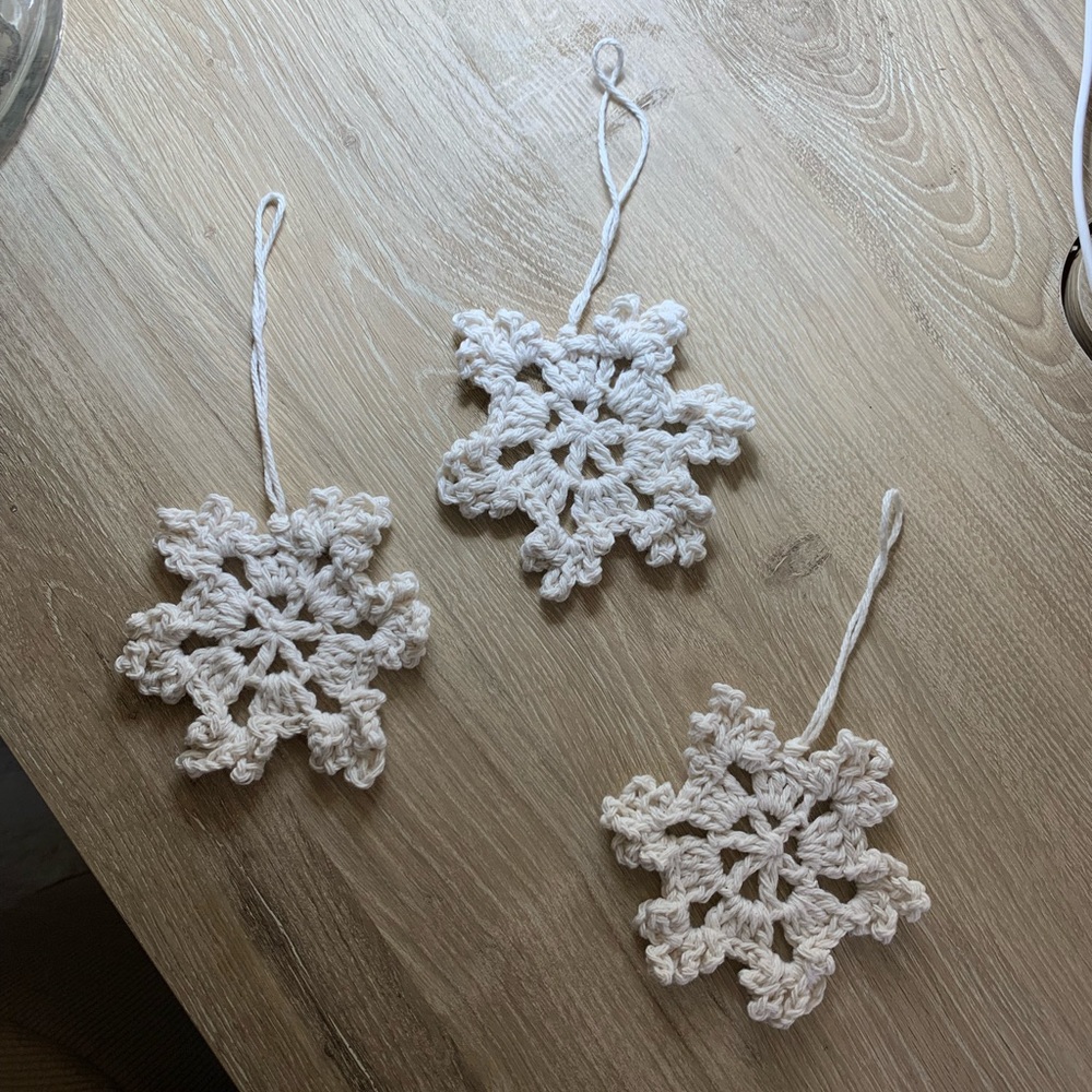 Homemade Christmas ornaments
